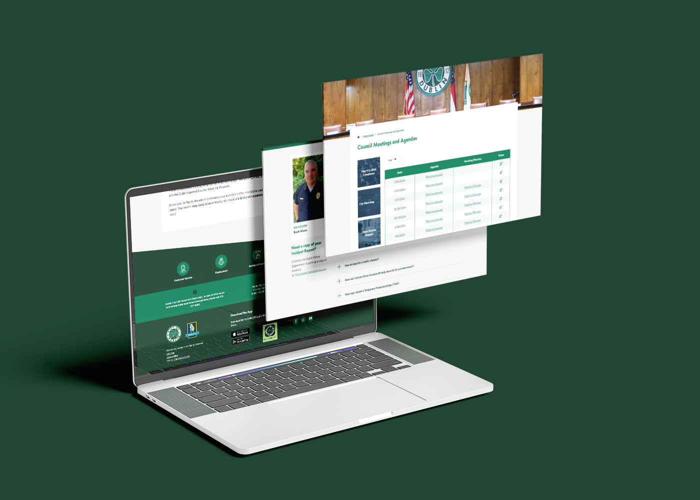 Gráfico de la pantalla de inicio de un sitio web